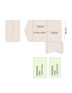 Partecipazione Classica Pocketfold 120x180 avorio 2
