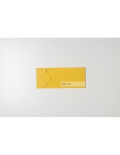 Busta invito Pocket 85x200 colore giallo ocra