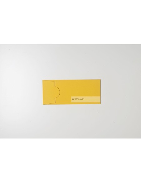 Busta invito Pocket 85x200 colore giallo ocra