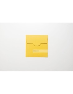 Busta quadrata per invito 150x150 colore giallo ocra
