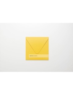 Busta wedding quadrata 155x155 mm colore giallo ocra