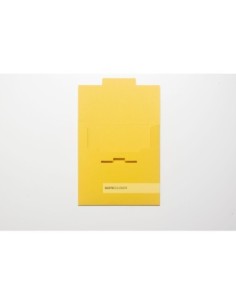 Busta quadrata design 170x170 colore giallo ocra