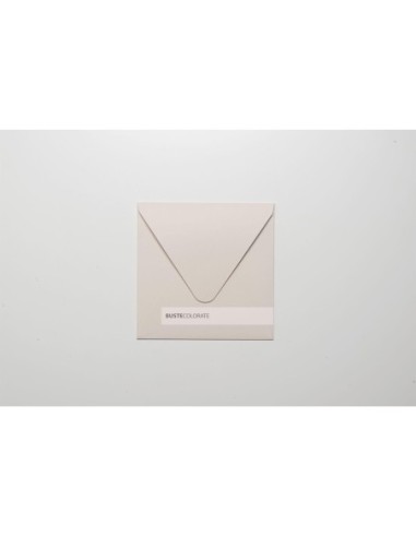 Busta wedding quadrata 155x155 mm colore sabbia
