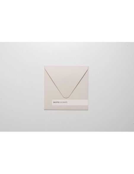 Busta wedding quadrata 155x155 mm colore sabbia