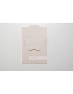Busta quadrata design 170x170 colore sabbia