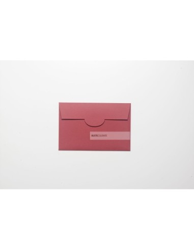 Busta invito per auguri 120x180 Colore rosso ciliegia