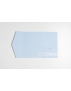 Busta pocketfold con tasca laterale 135x185 mm