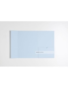 Busta pocketfold C5 con tasca laterale 150X200 mm colore celeste