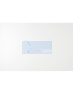 Busta invito Pocket 85x200 colore celeste