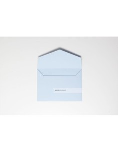Busta elegante per inviti 135x185 mm colore celeste