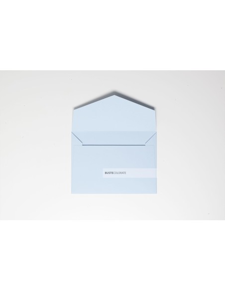 Busta elegante per inviti 135x185 mm colore celeste