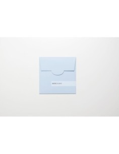 Busta quadrata per invito 150x150 colore celeste