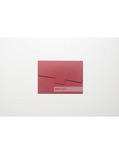 Busta rettangolare per invito A7 135x185 mm colore rosso ciliegia