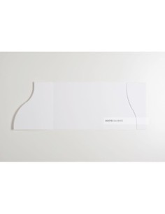 Partecipazioni di nozze chic con tasca colore bianco Fedrigoni