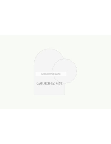 cartoncini invito tagliati su misura