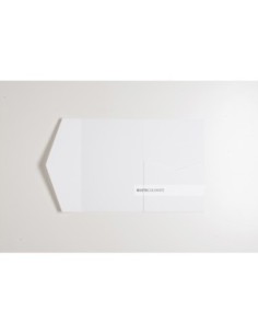 Partecipazione Classica Pocketfold 120x180 bianco