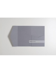 Partecipazione Classica Pocketfold 120x180 Grigio