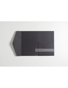 Partecipazione Classica Pocketfold 120x180 Nera