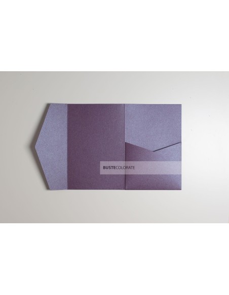 Partecipazione Classica Pocketfold 120x180 prugna