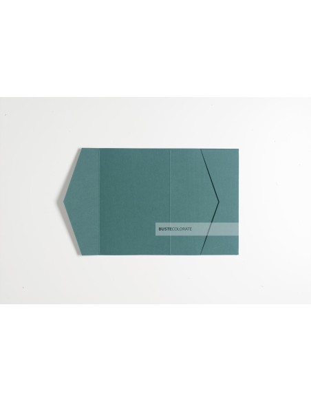 Partecipazione Pieghevole 110x170 colore verde pino
