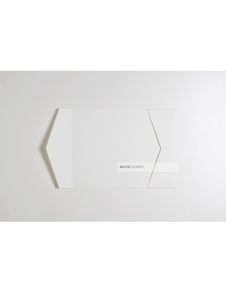 Partecipazione Pieghevole 110x170 gesso