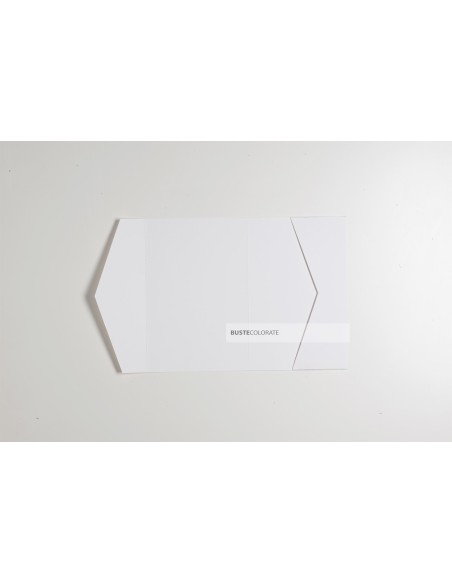 Partecipazione Pieghevole 110x170 colore bianco opaco