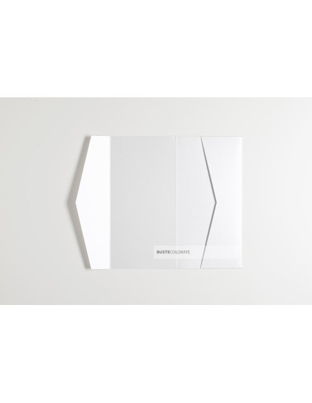 Partecipazione Pocketfold 105x215 Bianco Perla