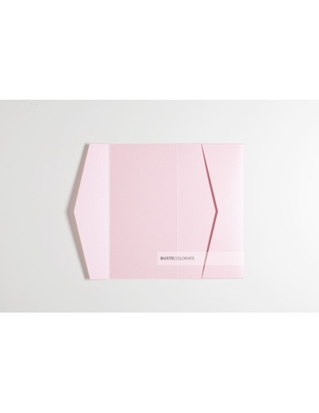Partecipazione Matrimonio 105x210 mm Colore Rosa Quarzo