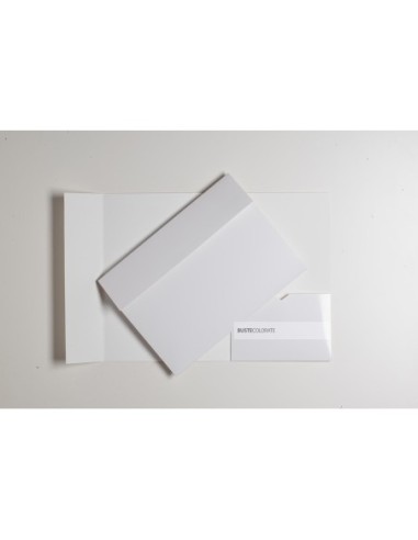 Busta Pocketfold Bianco Lucido 150x200 | BusteColorate