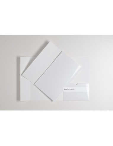 Busta Pocketfold Bianco Lucido 150x200 | BusteColorate