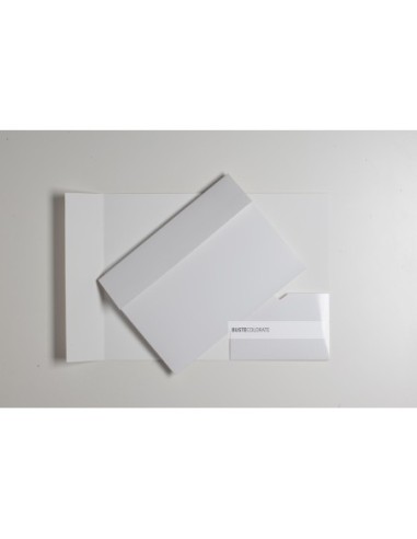 Busta Pocketfold Bianco Lucido 150x200 | BusteColorate