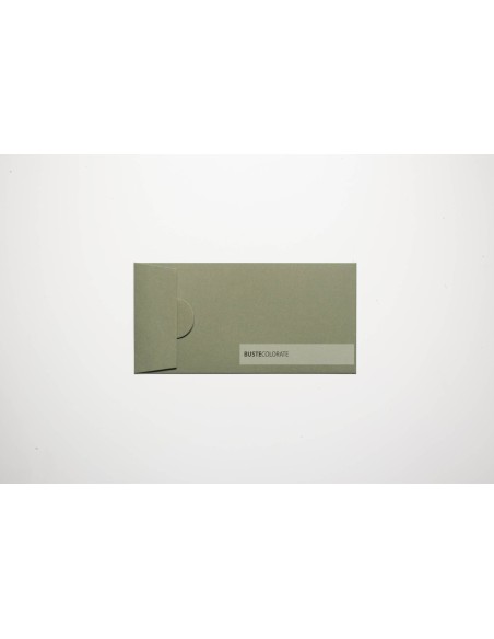 Busta elegante 110x220 colore verde oliva scuro
