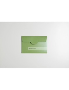 Busta invito per auguri  formato 120x180  colore verde mela