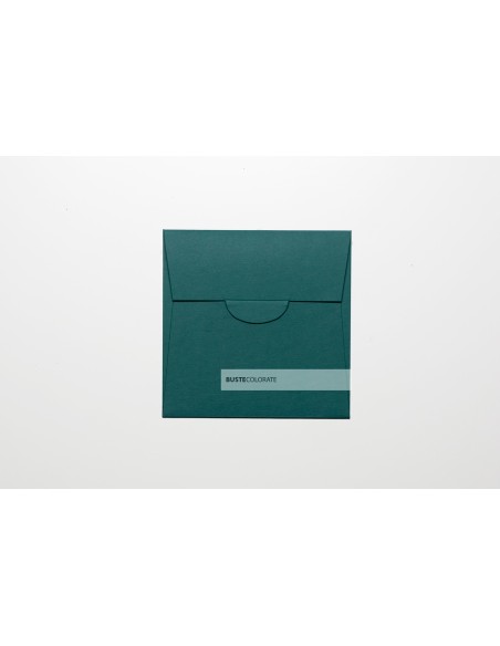Busta quadrata 150x150 colore verde pino