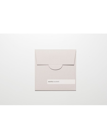 Busta quadrata 150x150 colore beige