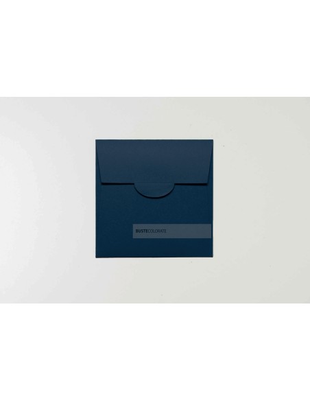 Busta quadrata per invito 150x150 colore blu notte