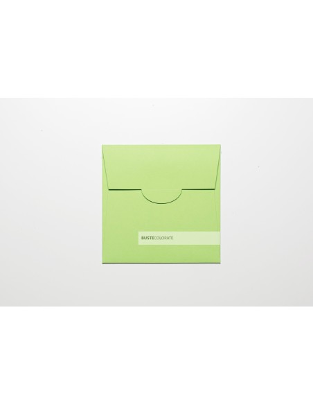 Busta quadrata per invito 150x150 colore verde bright