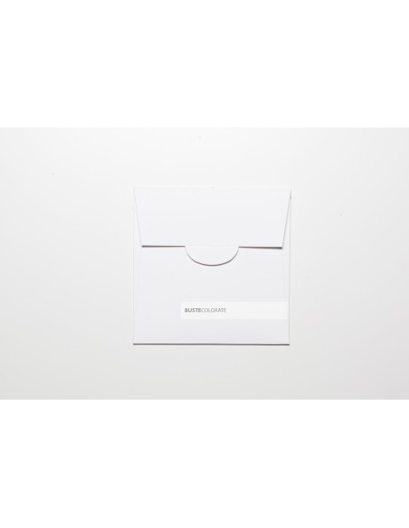 Busta quadrata 150x150 colore bianco candido