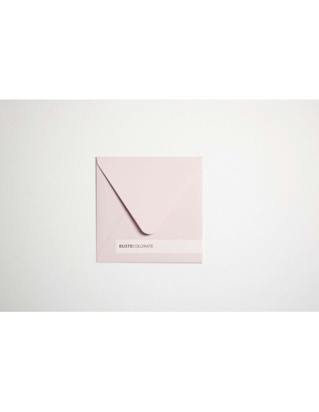 Busta per auguri 155 mm colore Rosa Nude