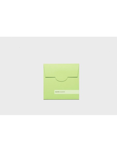 Busta party quadrata 130x130 colore verde bright
