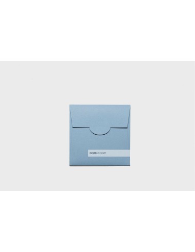 Busta kraft quadrata 130x130 colore acqua