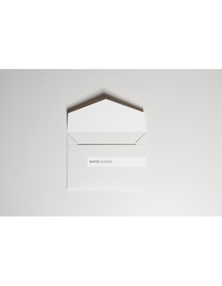 Busta elegante per invito 135x185 mm colore gesso
