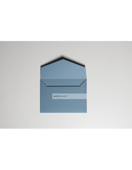 Busta elegante per invito 135x185 mm colore acqua