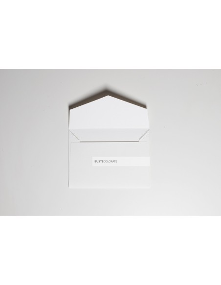 Busta elegante per invito 135x185 mm colore neve