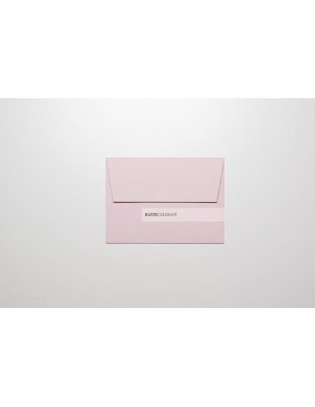 Busta rettangolare per invito colore rosa nude 135x185 mm