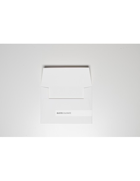 Busta Rettangolare Invito Colore Neve 135x185 mm