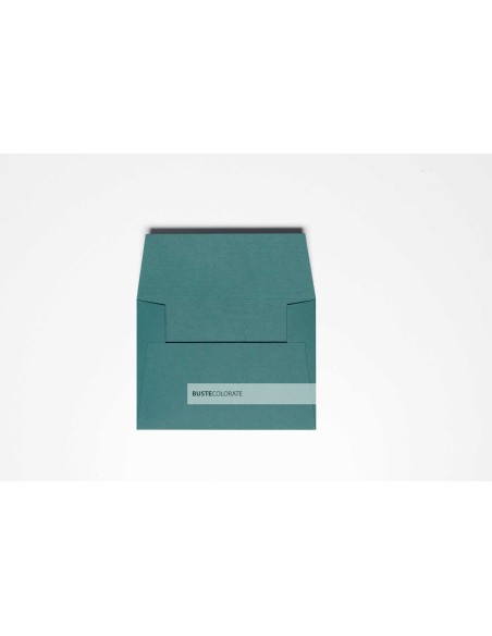 Busta Rettangolare Invito Matrimonio Colore Verde Pino 135x185 mm