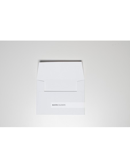 Busta Rettangolare Invito Matrimonio Colore Bianco Candido 135x185 mm