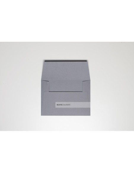 Busta Rettangolare Invito Matrimonio Colore Grigio 135x185 mm